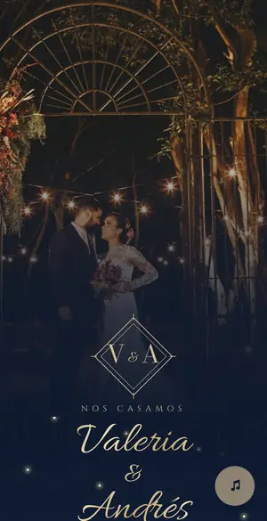 Portada del modelo Boda de Noche