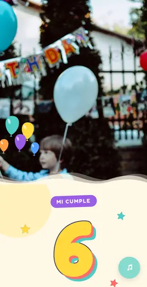 Portada del modelo Cumple Infantil