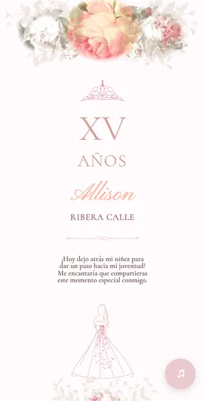 Portada del modelo Floral